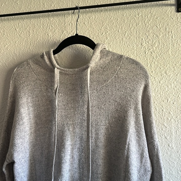 Pullover Grey Hoodie Sweater - Picture 2 of 7